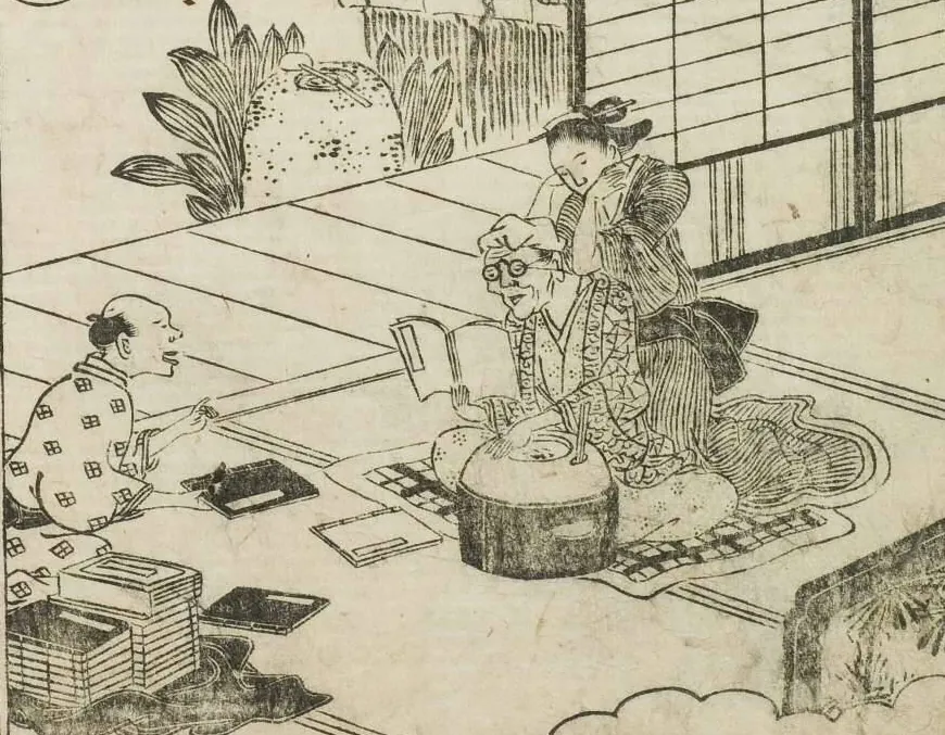 Book lender visiting a customer in Edo